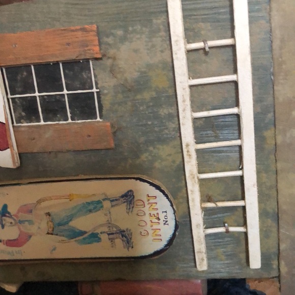 Birdhouse Fire house company NWT barn garden Wild life farmhouse decor Whimsical - Picture 6 of 11